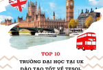 Top 10 trường Đại học tại UK đào tạo tốt về Tesol